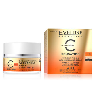 Creme Facial Reafirmante e Preenchedor de Rugas 50ml - Eveline Cosmetics
